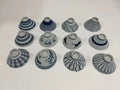Set of 12 Vintage Blue & White Asian Porcelain Rice Soup Noodle Bowls